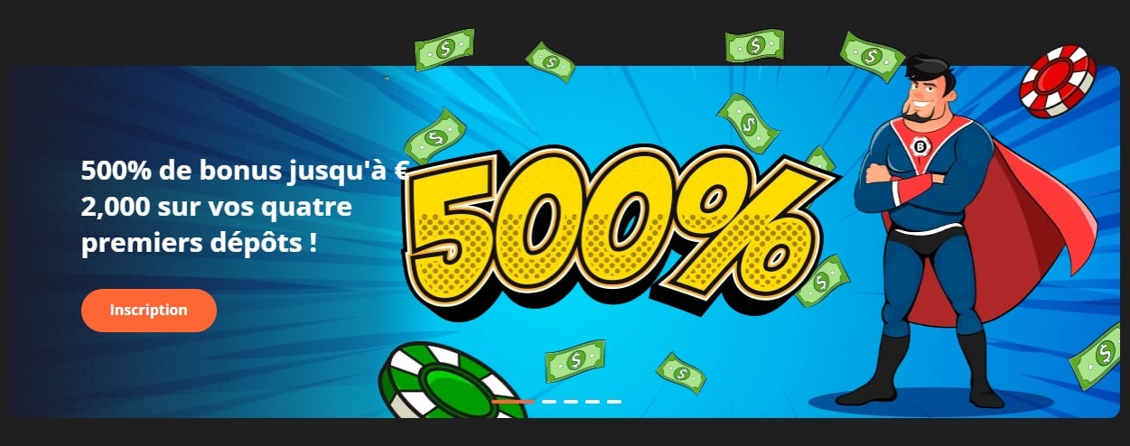 Bonus de Bruce Bet casino